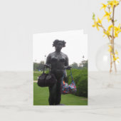 Tenez mes sacs satisfont ? Carte de (Fleur jaune)