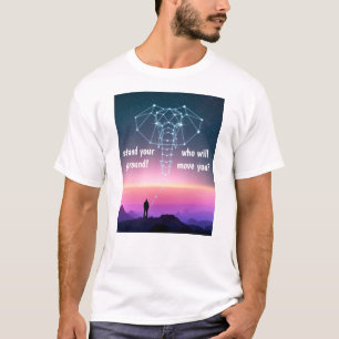 Tenez votre T-shirt au sol (léger)