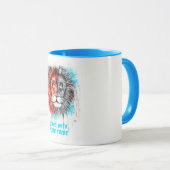 Tenez-Vous Avec Vos Mugs De Tribe ! Mug (Devant droit)