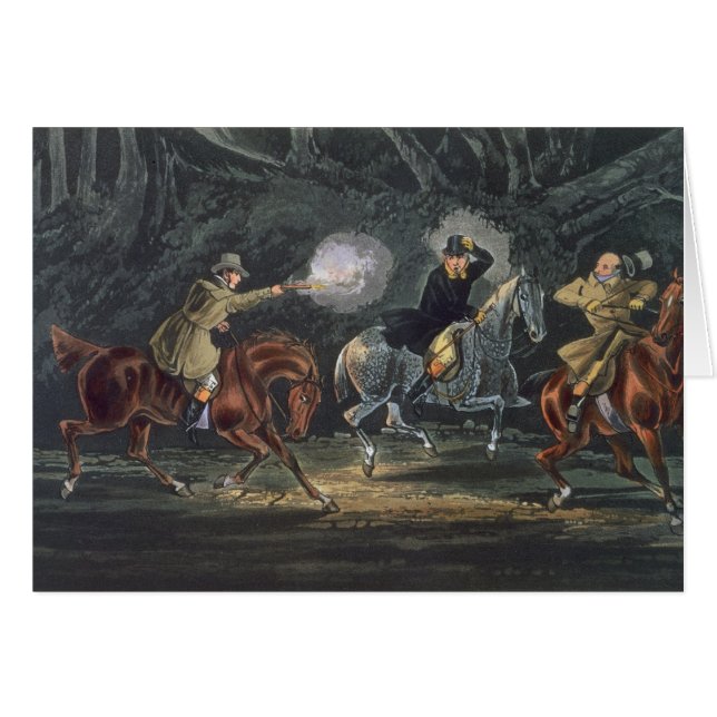 Tenez-vous et livrez, aquatinted par E. Duncan (Devant horizontal)