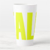 Tenez-vous grande Mug (Devant)