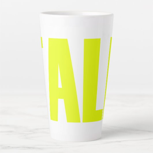 Tenez-vous grande Mug (Devant)