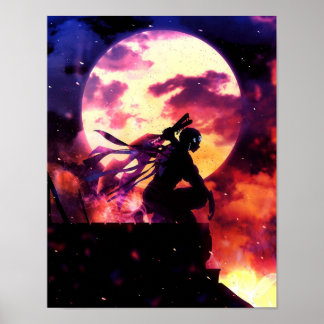 Tengen Uzui Demon Slayer Kimetsu no Yaiba Anime Poster
