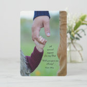 Tenir Bon Papa Carte de Demande (Debout devant)