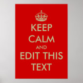 Tenir des affiches calmes (Devant)