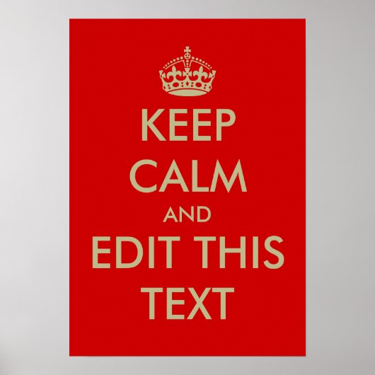 Tenir des affiches calmes (Devant)