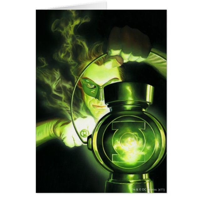 Tenir la lanterne verte (Devant)