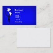 Tenir le Carte de visite de la Terre (Devant / Derrière)