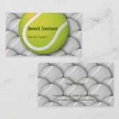 Tenis Coach | Sport Visitekaartje (Voorkant / Achterkant)