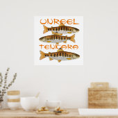 Tenkara Art Poster (Keuken)