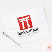 Tenkara Sticker - Square 3" (Envelop)