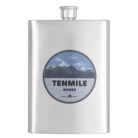 Tenmile Range Colorado Camping Flacon (Voorkant)