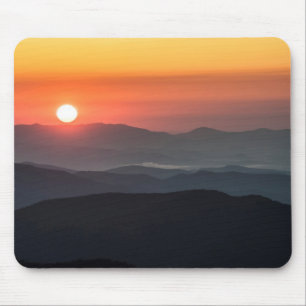 Tennant Mt, gebied Graveyard Fields, zonsopgang Muismat