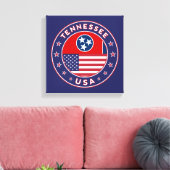 Tennessee, affiche du Tennessee, toile (Insitu(Salon))