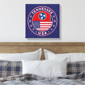 Tennessee, affiche du Tennessee, toile (Insitu(Chambre))
