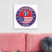 Tennessee, affiche du Tennessee, toile (Insitu(Salon))