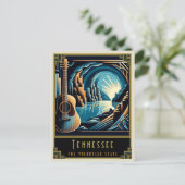Tennessee | Art. Deco Briefkaart (Staand voorkant)