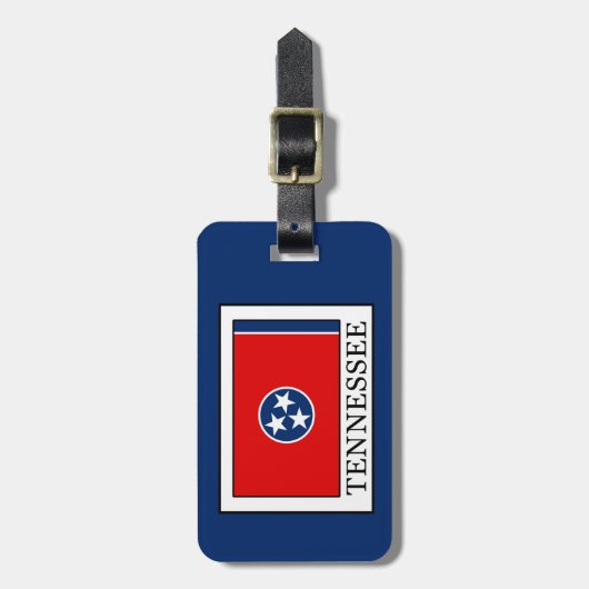 Tennessee Bagagelabel (Voorkant verticaal)