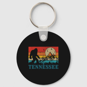 Tennessee Bigfoot Antieke Bergen Nashville Wandele Sleutelhanger