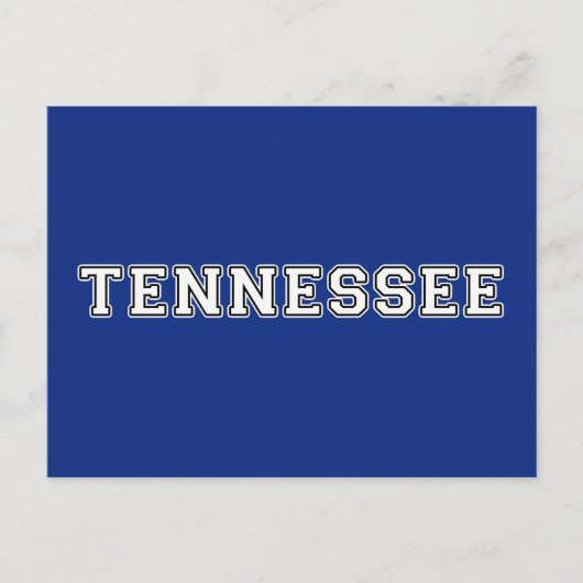 Tennessee Briefkaart (Voorkant)