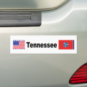 Tennessee Bumpersticker (Op auto)