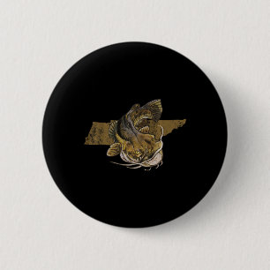 Tennessee Catfish Gevist Catfish Ronde Button 5,7 Cm