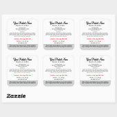 Tennessee Cottage Food Label (Vel)