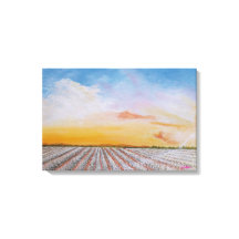 Tennessee Cotton Field Impression sur toile