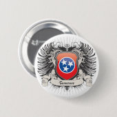 Tennessee Crest Ronde Button 5,7 Cm (Voorkant /achterkant)