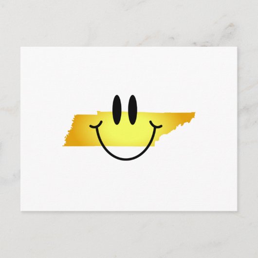 Tennessee Face Briefkaart (Voorkant)