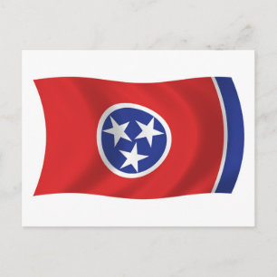 Tennessee Flag Briefkaart