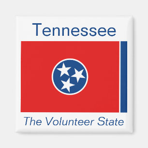 Tennessee Flag Magnet Magneet