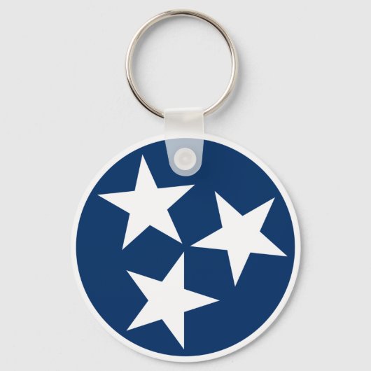 Tennessee Flag Sleutelhanger (Voorkant)