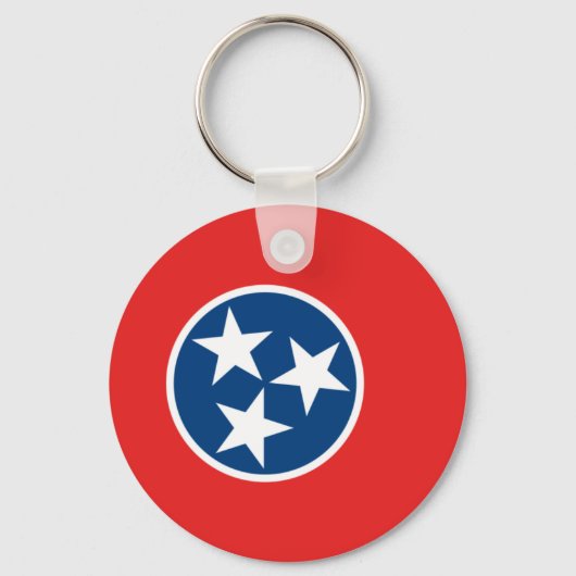 Tennessee Flag Sleutelhanger (Voorkant)