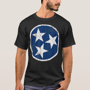 Tennessee Flag Star Logo Volunter State Nashville T-shirt