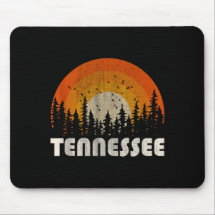 Tennessee - grappige natuur vintage wandelen 60s 7 muismat