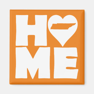 Tennessee Home Heart State Fridge Magnet Magneet