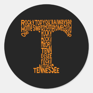 Tennessee Home Sweet Home Tennessee Sport Ronde Sticker