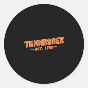 Tennessee is 1796 grote rokerige bergen nationaal ronde sticker