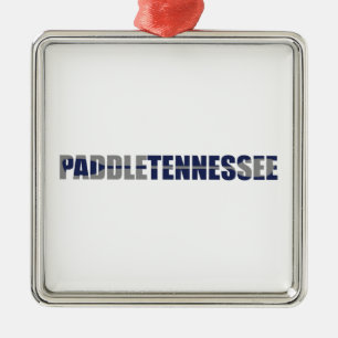Tennessee kanoën metalen ornament