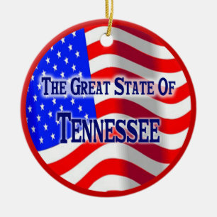 Tennessee Keramisch Ornament