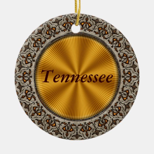 Tennessee Keramisch Ornament (Voorkant)