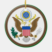 Tennessee* kerstversiering keramisch ornament (Achterkant)