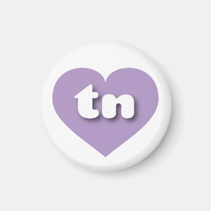 Tennessee lavender hart - Ik hou van tint Magneet