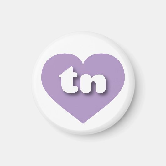 Tennessee lavender hart - Ik hou van tint Magneet (Voorkant)