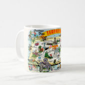 Tennessee Map Mug (Devant gauche)