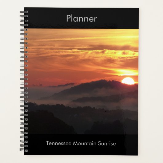 Tennessee Mountain Sunrise Planner (Voorkant)