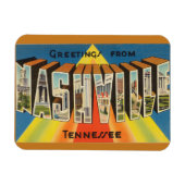 Tennessee, Nashville Magnet (Horizontal)