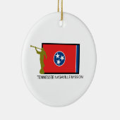 TENNESSEE NASHVILLE MISSIE LDS CTR KERAMISCH ORNAMENT (Rechts)