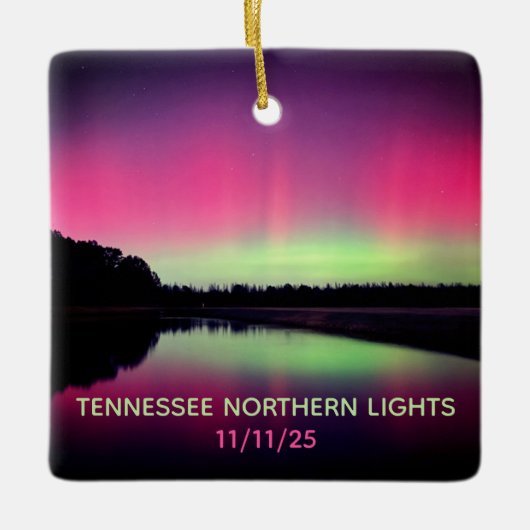 Tennessee Northern Lights Ornament (Voorkant)